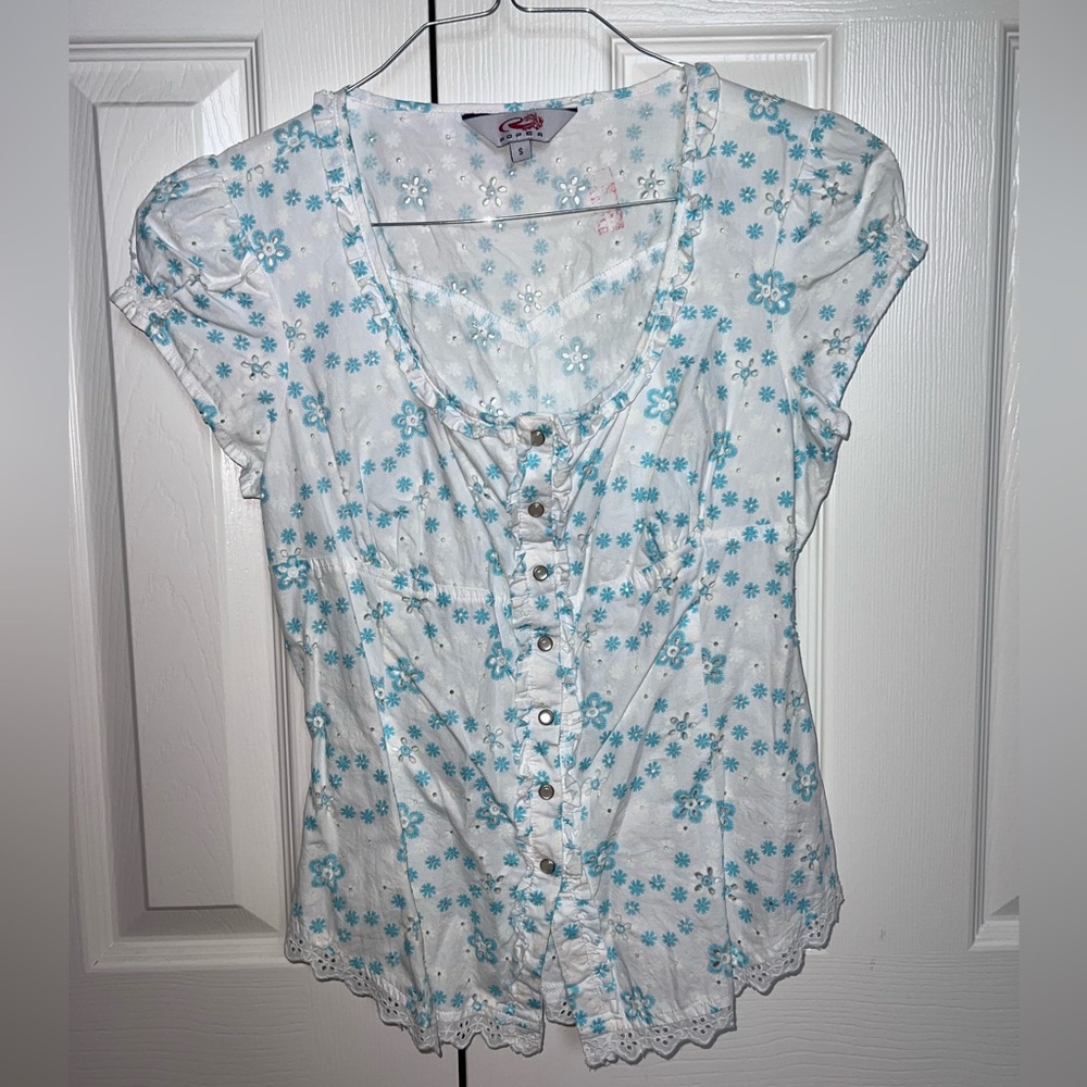 Small- Roper SAMPLE pearl snap shirt